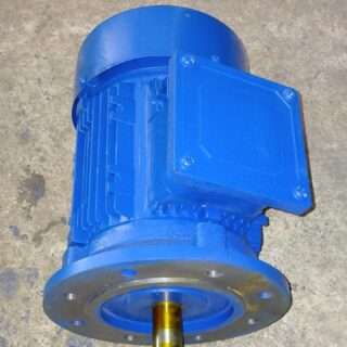 7.5 HP FLANGE MOUNTED THREE PHASE ELECTRIC MOTOR RPM 960