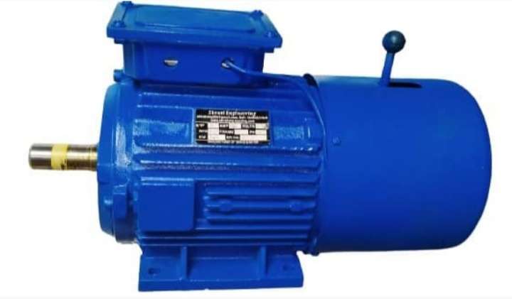 3 HP FOOT MOUNTED SINGLE PHASE DC BRAKE MOTOR RPM 1440